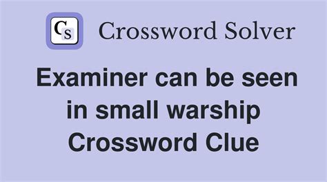 The Crosswordleak.com system found 25 answers for a small fast lightly armored warship crossword clue. Our system collect crossword clues from most populer crossword, cryptic puzzle, quick/small crossword that found in Daily Mail, Daily Telegraph, Daily Express, Daily Mirror, Herald-Sun, The Courier-Mail and others popular newspaper.